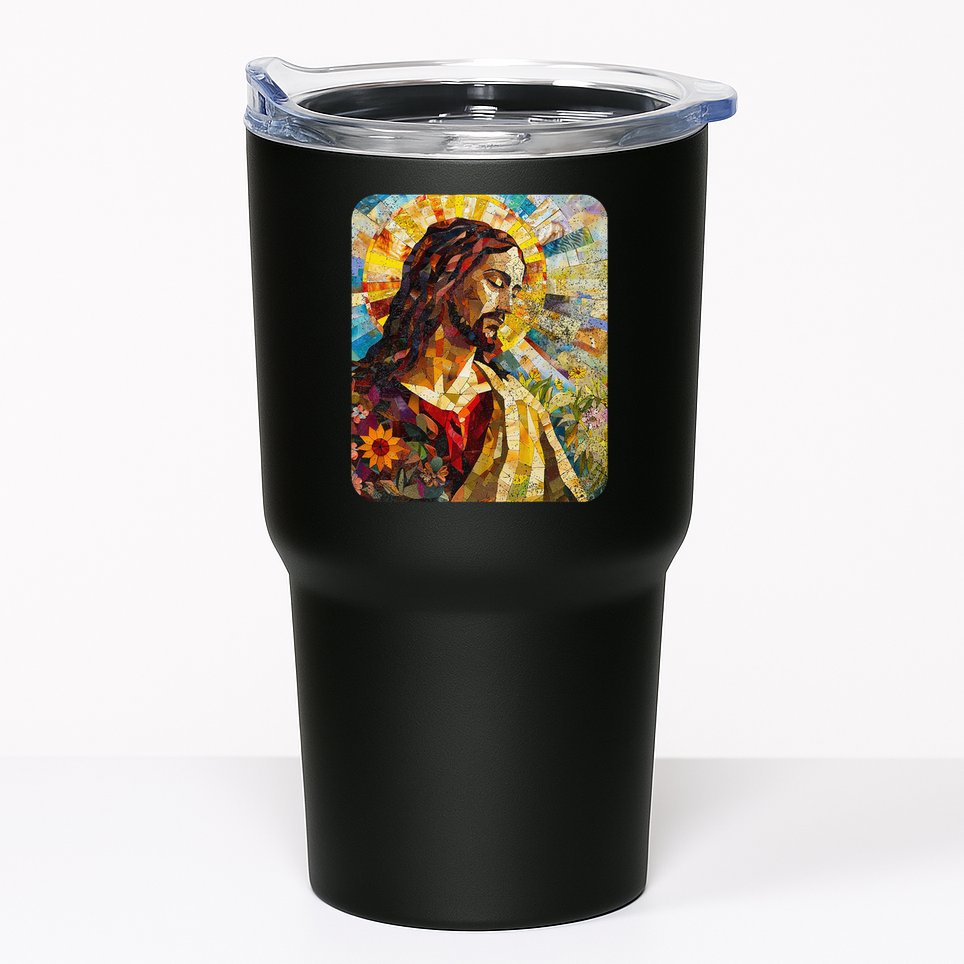 Jesus Christ Renaissance Art Church Tumbler