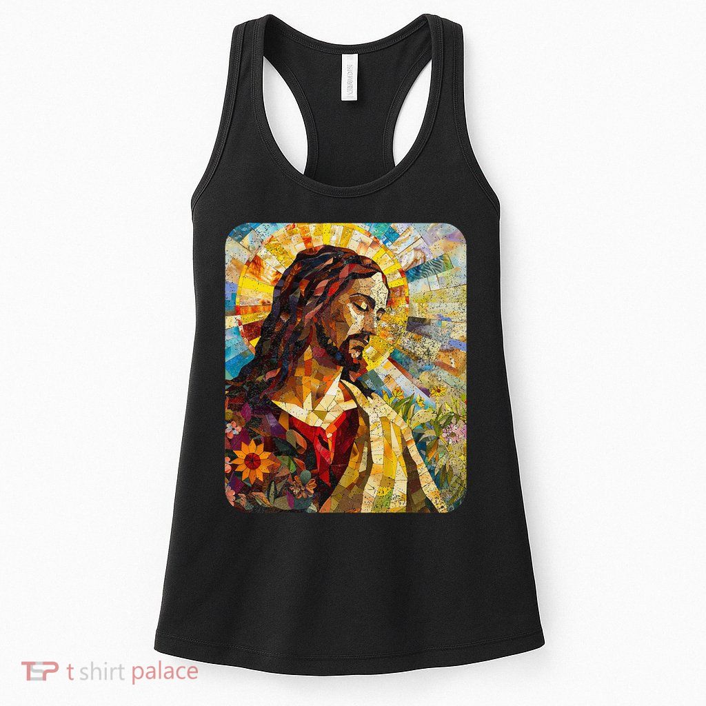 Jesus Christ Renaissance Art Church Womens Tank Top