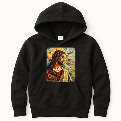 Jesus Christ Renaissance Art Church Kids Hoodie