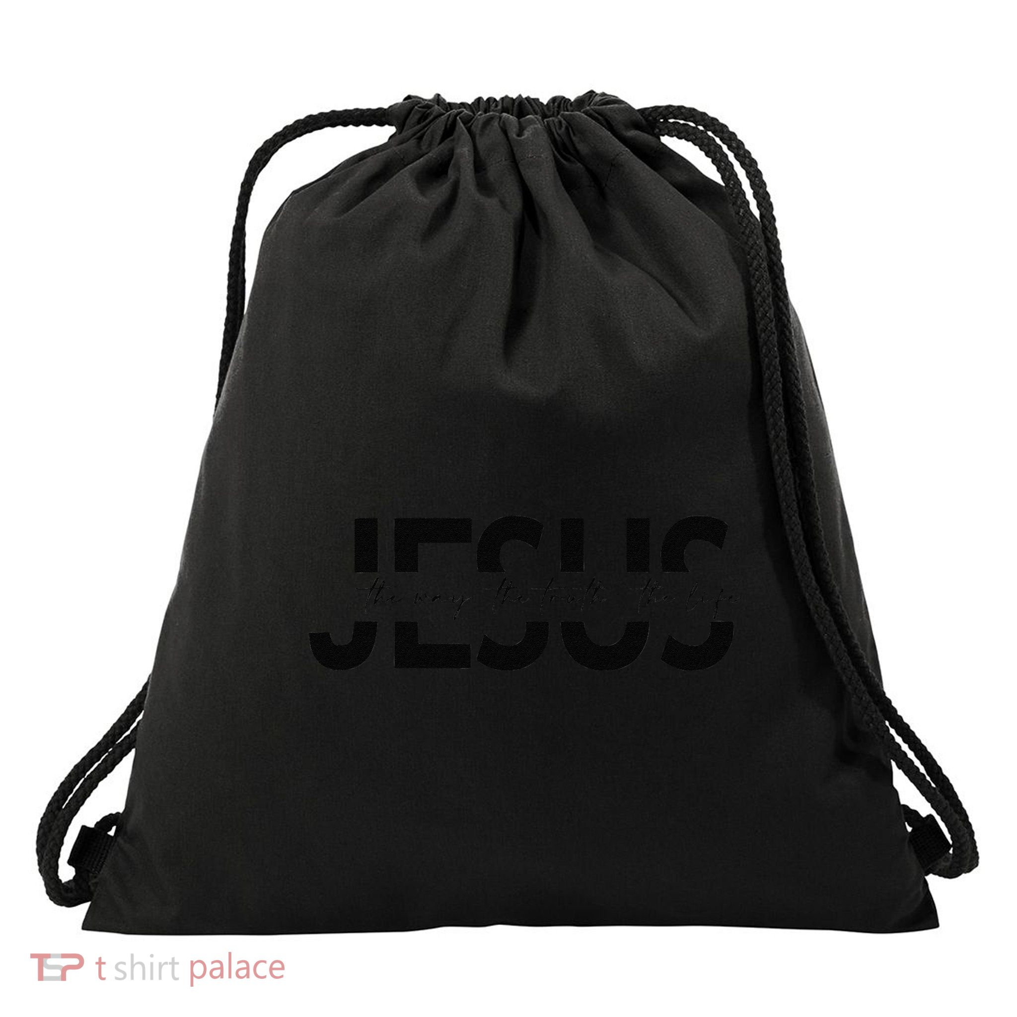 Jesus Christian Religious Bible Faith Gifts Drawstring Bag