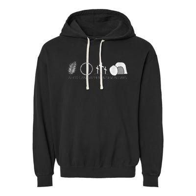 Jesus Christ Resurrection A Lot Can Happen In Seven Days Garment-Dyed Fleece Hoodie