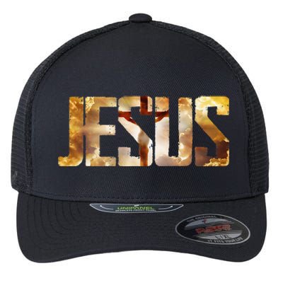 Jesus Christians Religious Gifts Flexfit Unipanel Trucker Cap