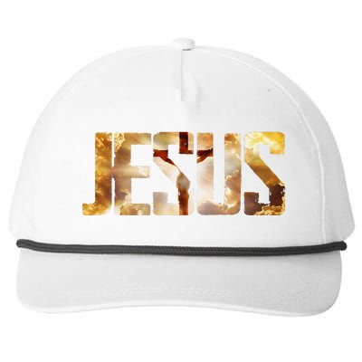 Jesus Christians Religious Gifts Snapback Five-Panel Rope Hat