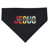 Jesus Christian Religious Bible Faith Gift USA-Made Doggie Bandana