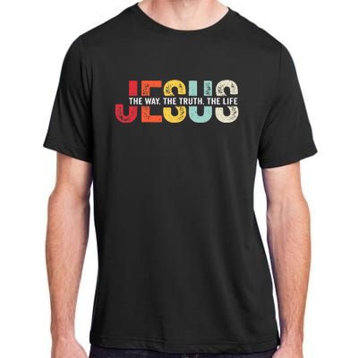 Jesus Christian Religious Bible Faith Gift Adult ChromaSoft Performance T-Shirt