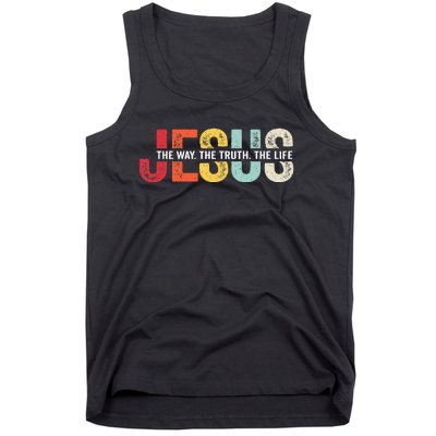 Jesus Christian Religious Bible Faith Gift Tank Top