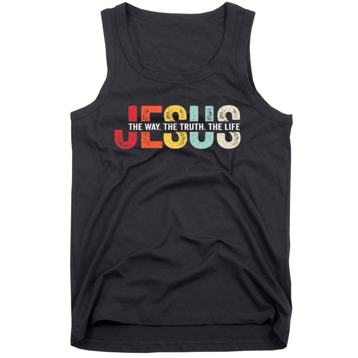 Jesus Christian Religious Bible Faith Gift Tank Top