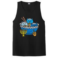 Jewish Cats Ra Kitten Anime Happy Hanukkah Pajamas Chanukah PJs PosiCharge Competitor Tank