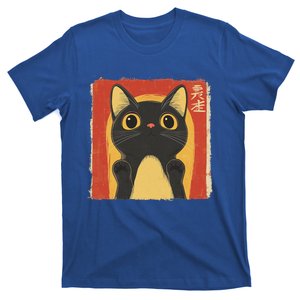 Japanese Cat Ramen Noodle Anime T-Shirt