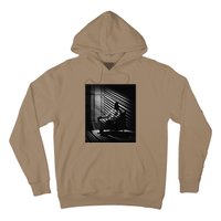 Jesus Christ Sitting In A Chair Film Noir Atmosphere Hoodie