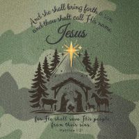 Jesus Christmas She Shall Bring Forth A Son Nativity Scene Legacy Tie Dye Trucker Hat