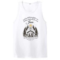 Jesus Christmas She Shall Bring Forth A Son Nativity Scene PosiCharge Competitor Tank