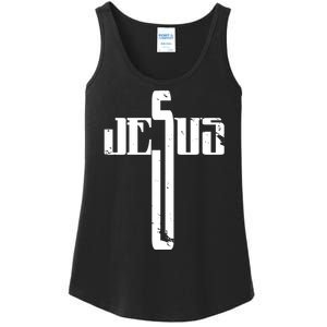 Jesus Cross Symbol Limited Edition Ladies Essential Tank