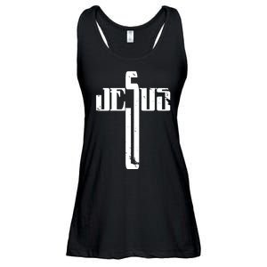 Jesus Cross Symbol Limited Edition Ladies Essential Flowy Tank