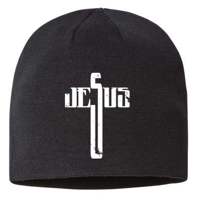 Jesus Cross Symbol Limited Edition Sustainable Beanie