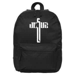 Jesus Cross Symbol Limited Edition 16 in Basic Backpack