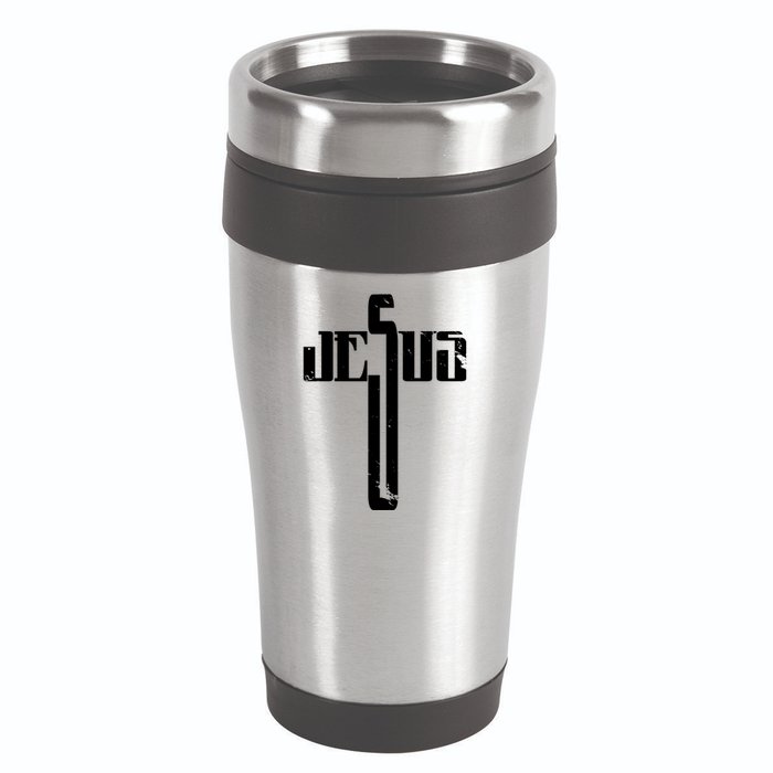 Jesus Cross Symbol Limited Edition 16oz Travel Tumbler