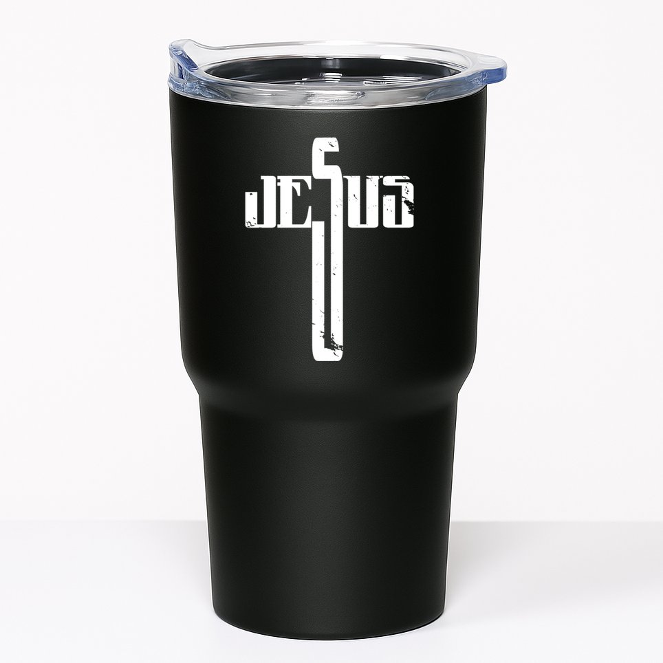 Jesus Cross Symbol Limited Edition Tumbler