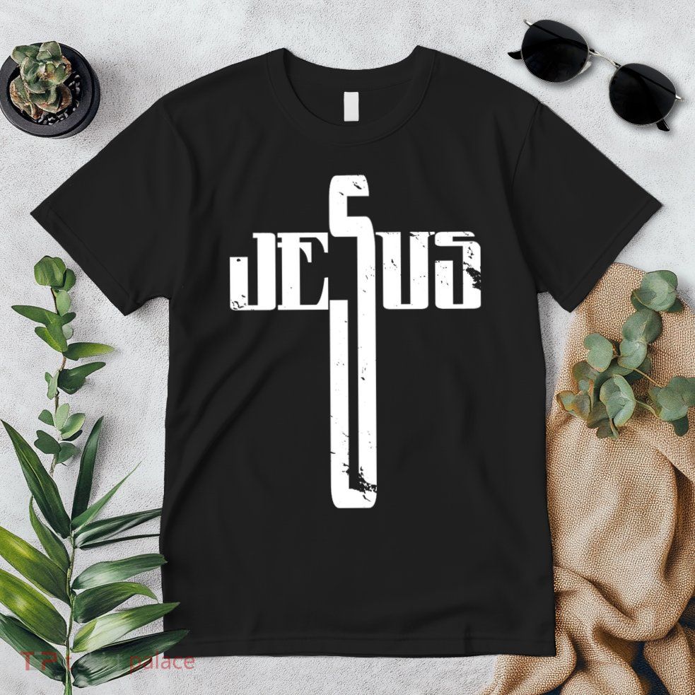 Jesus Cross Symbol Limited Edition Premium T-Shirt