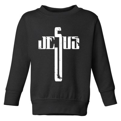 Jesus Cross Symbol Limited Edition Toddler Sweatshirt