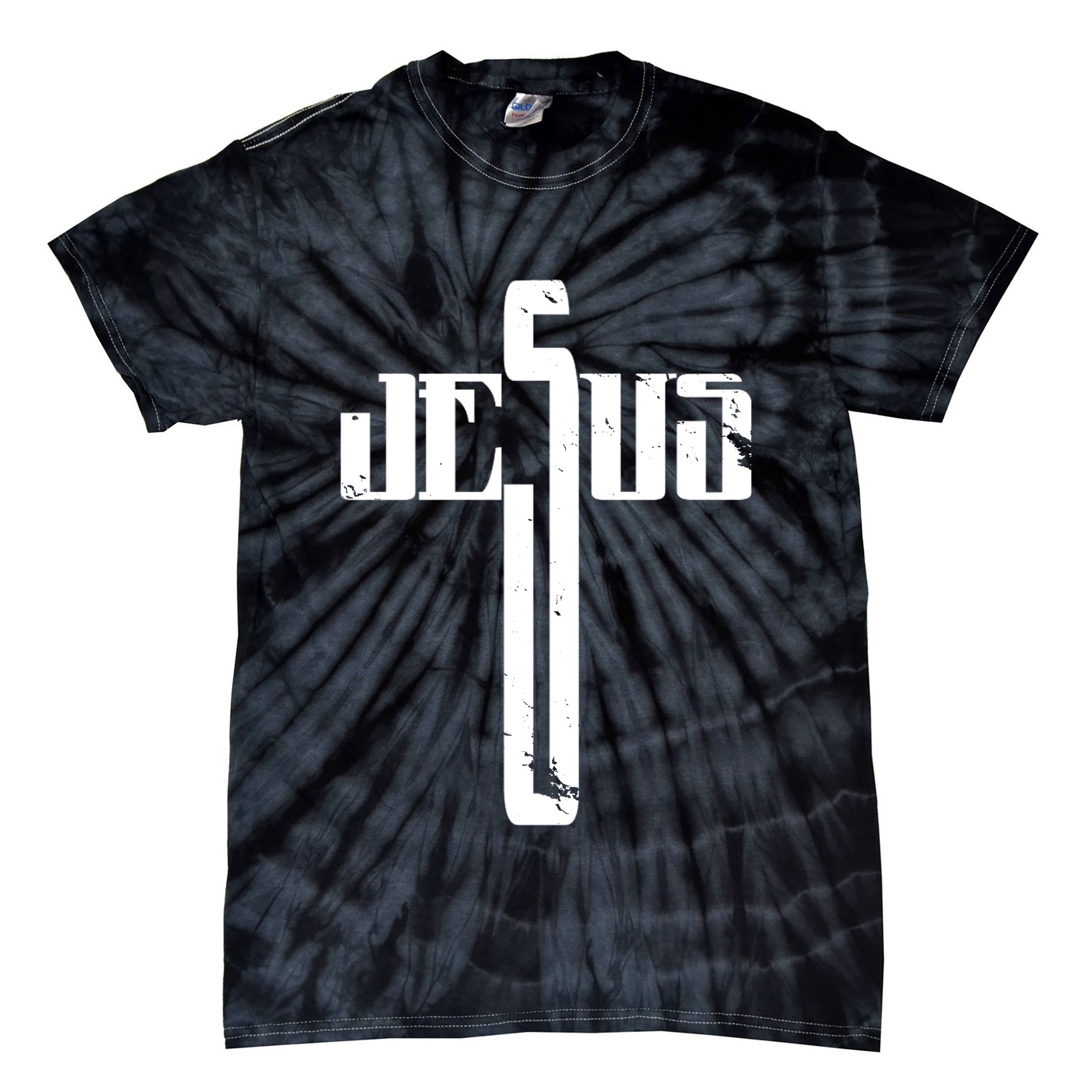 Jesus Cross Symbol Limited Edition Tie-Dye T-Shirt