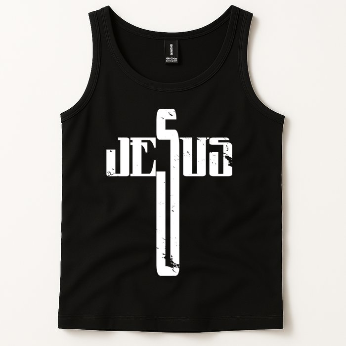Jesus Cross Symbol Limited Edition Tank Top