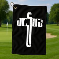 Jesus Cross Symbol Limited Edition Golf Towel