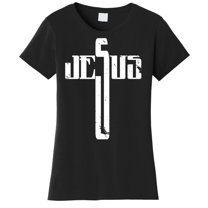 Jesus Cross Symbol Limited Edition Women's T-Shirt