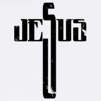 Jesus Cross Symbol Limited Edition Garment-Dyed Sweatshirt