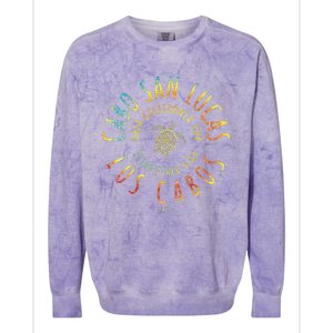 Jcombs Cabo San Lucas Mexico Sea Turtle Colorblast Crewneck Sweatshirt