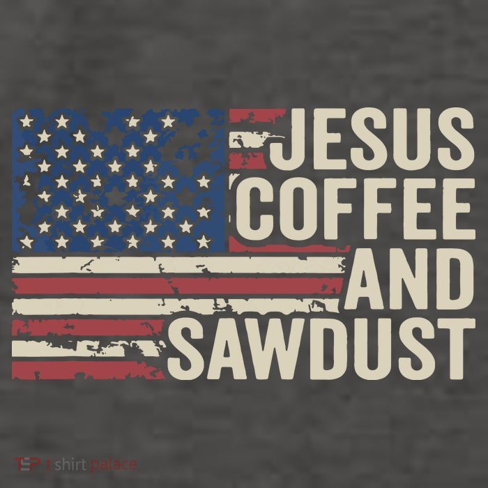 Jesus Coffee Sawdust Christian Carpenter Woodworking USA Vector Backpack