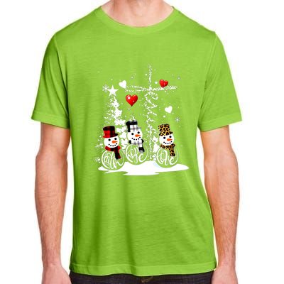 Jesus Christmas Season Faith Love Snow Christian Great Gift Adult ChromaSoft Performance T-Shirt