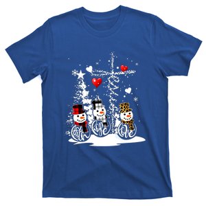 Jesus Christmas Season Faith Love Snow Christian Great Gift T-Shirt