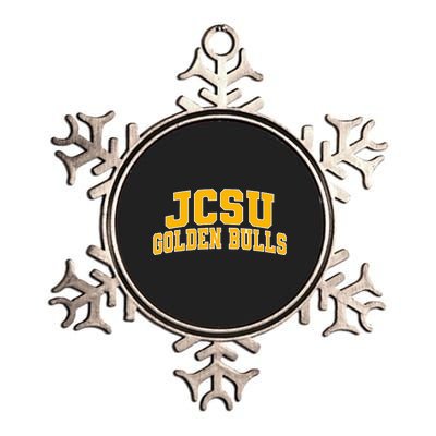 Johnson C. Smith University Golden Bulls 04 Metallic Star Ornament