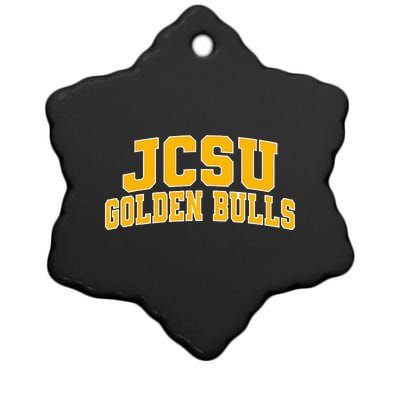 Johnson C. Smith University Golden Bulls 04 Ceramic Star Ornament