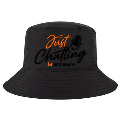 Just Chatting Stream Cool Comfort Performance Bucket Hat