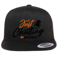 Just Chatting Stream Flat Bill Trucker Hat