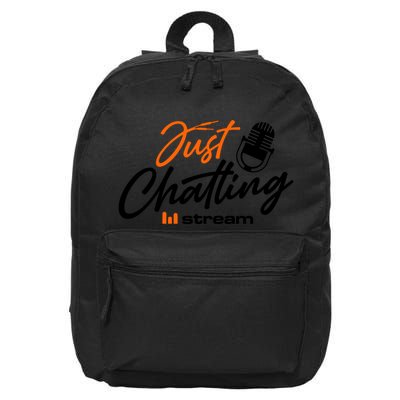 Just Chatting Stream 16 in Basic Backpack