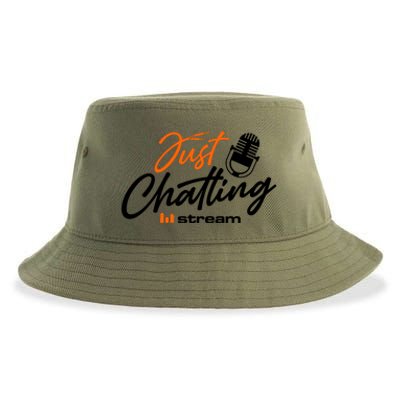 Just Chatting Stream Sustainable Bucket Hat