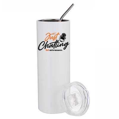 Just Chatting Stream Stainless Steel Tumbler