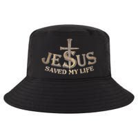 Jesus Christ Saved My Life Cool Comfort Performance Bucket Hat