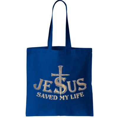 Jesus Christ Saved My Life Bag