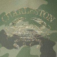 JCombs Charleston SC Atlantic Blue Crab Legacy Tie Dye Trucker Hat
