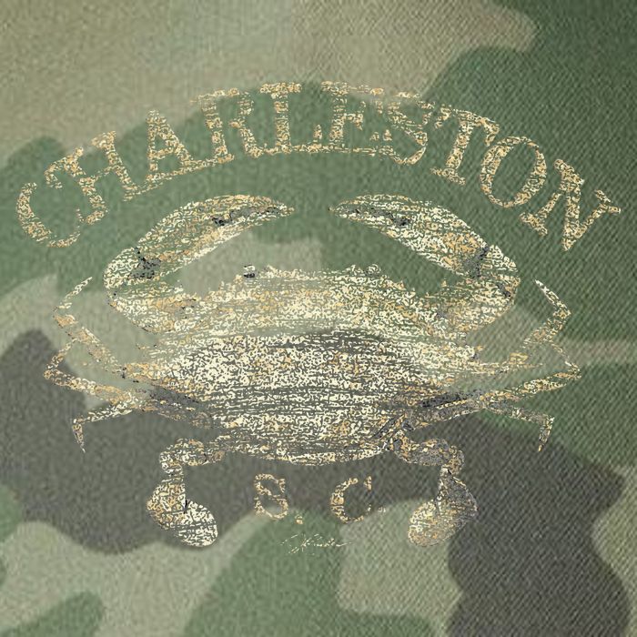 JCombs Charleston SC Atlantic Blue Crab Legacy Tie Dye Trucker Hat