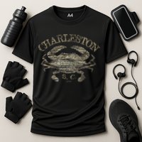 JCombs Charleston SC Atlantic Blue Crab Performance Shirt
