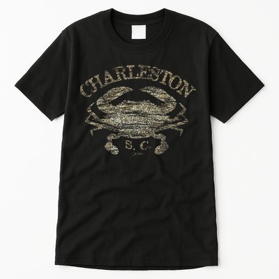 JCombs Charleston SC Atlantic Blue Crab Tall T-Shirt