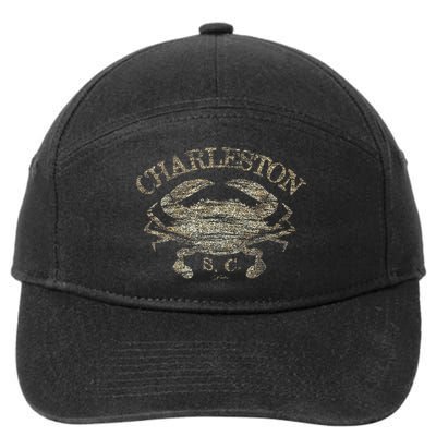 JCombs Charleston SC Atlantic Blue Crab 7-Panel Snapback Hat