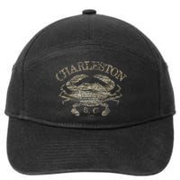 JCombs Charleston SC Atlantic Blue Crab 7-Panel Snapback Hat