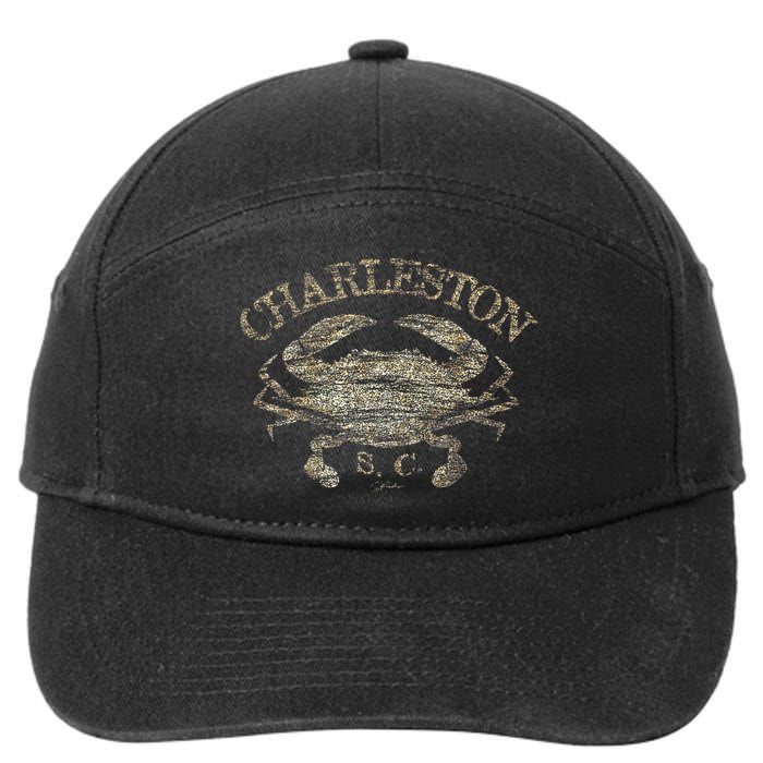 JCombs Charleston SC Atlantic Blue Crab 7-Panel Snapback Hat