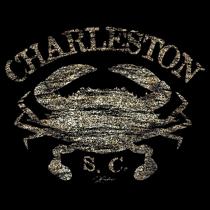 JCombs Charleston SC Atlantic Blue Crab Bucket Hat